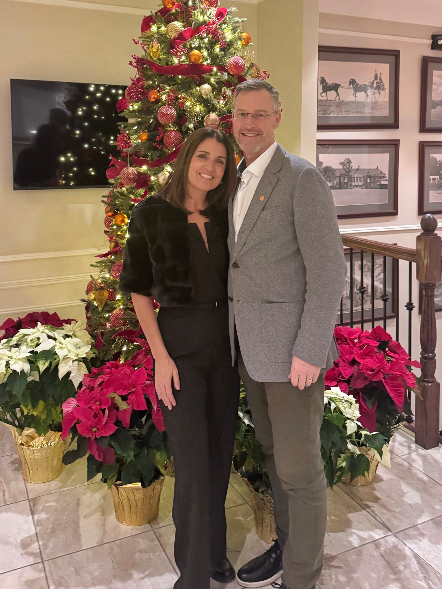 OOTD for a holiday cocktail party. This look is perfect for Christmas or NYE. Both my daughter and I tried this on and it looks great on all body types. Super slimming, comfortable to wear, and fits true to size. I paired the jumpsuit with a faux fur bolero and penny loafers 

#LTKSaleAlert #LTKOver40 #LTKootd