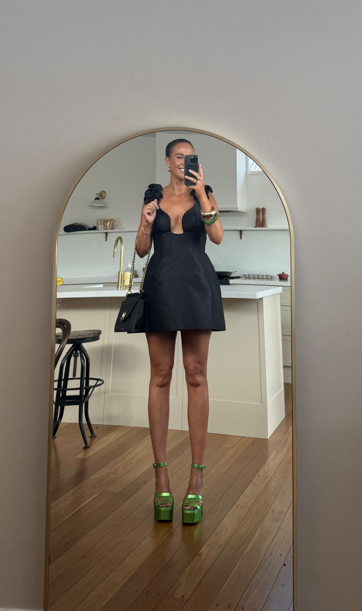 Yesterdays long lunch outfit 💚