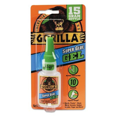 Gorilla Glue Instant Bond Superglue 15 g Bottle Clear 7600101 | Target
