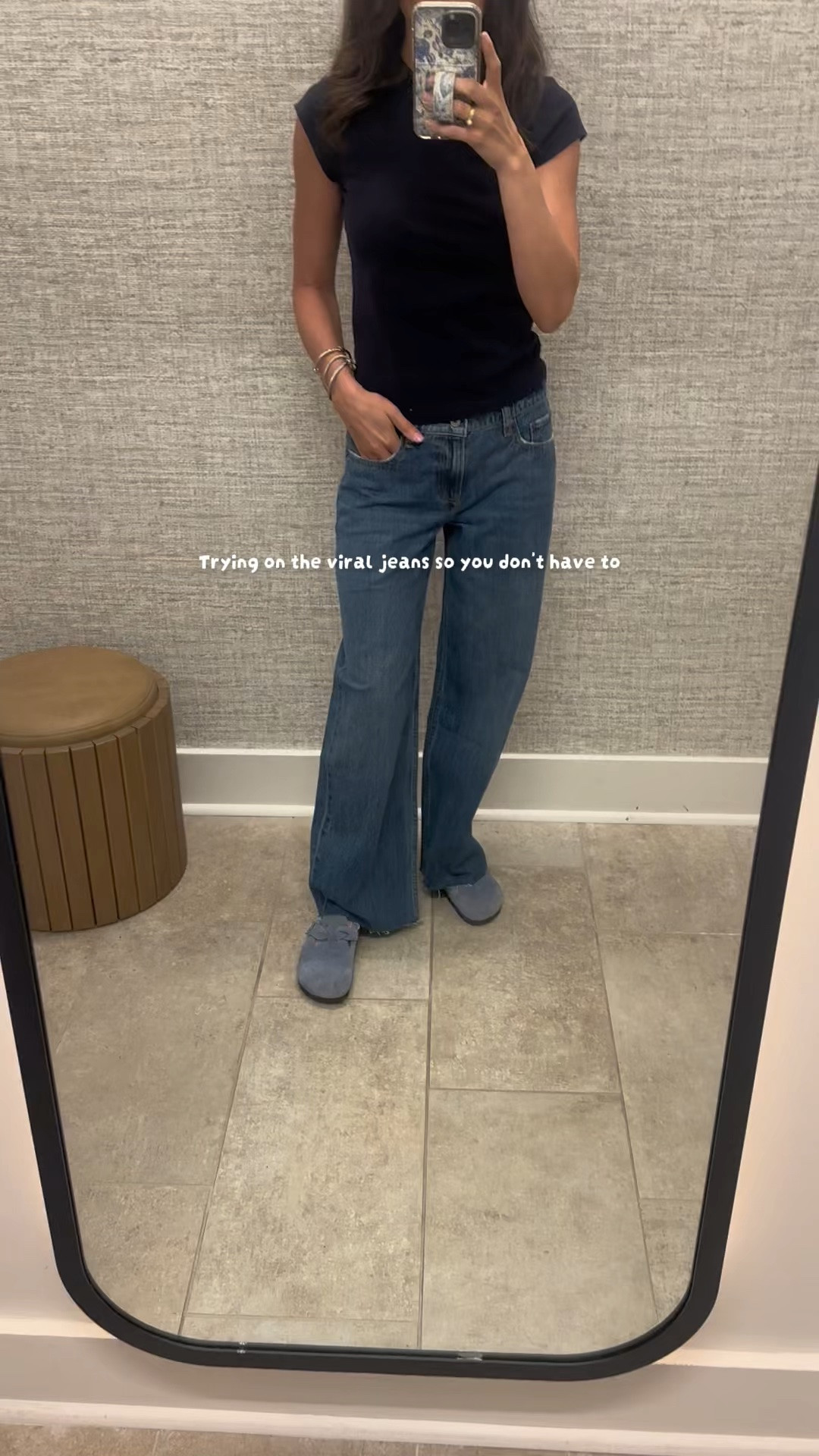 Finding jeans that fit in all the right places—without the dreaded waist gap or feeling like you can’t sit down—is an absolute journey. I took one for the team and tried on a lineup of different styles, cuts, and washes so you don't have to guess what's actually worth it.

Here is my honest breakdown on fit, stretch, and overall comfort:
The Curve & Waist Ratio: Zero gap at the back, but still enough room through the hips to move comfortably.
The Comfort Test: Structured enough to hold their shape all day, but soft enough that you won't be rushing to put sweatpants on the second you get home.
Sizing Reality: True to size overall, but if you're between sizes or prefer a more relaxed, lived-in feel, sizing up one level gives that effortless drape.
If you’ve been on the hunt for denim that actually feels good to wear, this lineup is a solid place to start.

SAVE this post for the next time you’re shopping for denim, and COMMENT "JEANS" below and I’ll send the direct link and sizing details right to your inbox! 👖✨ DenimReview #JeansTryOn #HonestReview #TryOnHaul #EverydayDenim #CapsuleWardrobe #ClassicStyle

#LTKdayinmylife #LTKootd #LTKmomlife