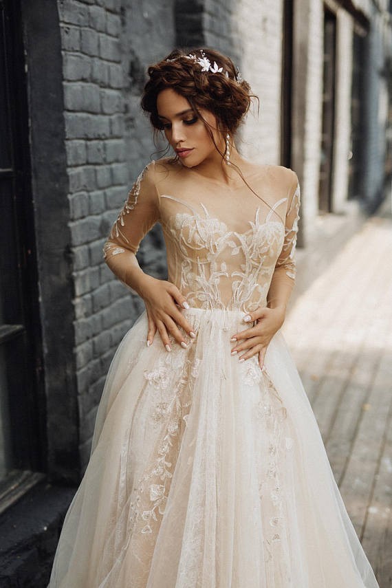 best etsy wedding dress shops