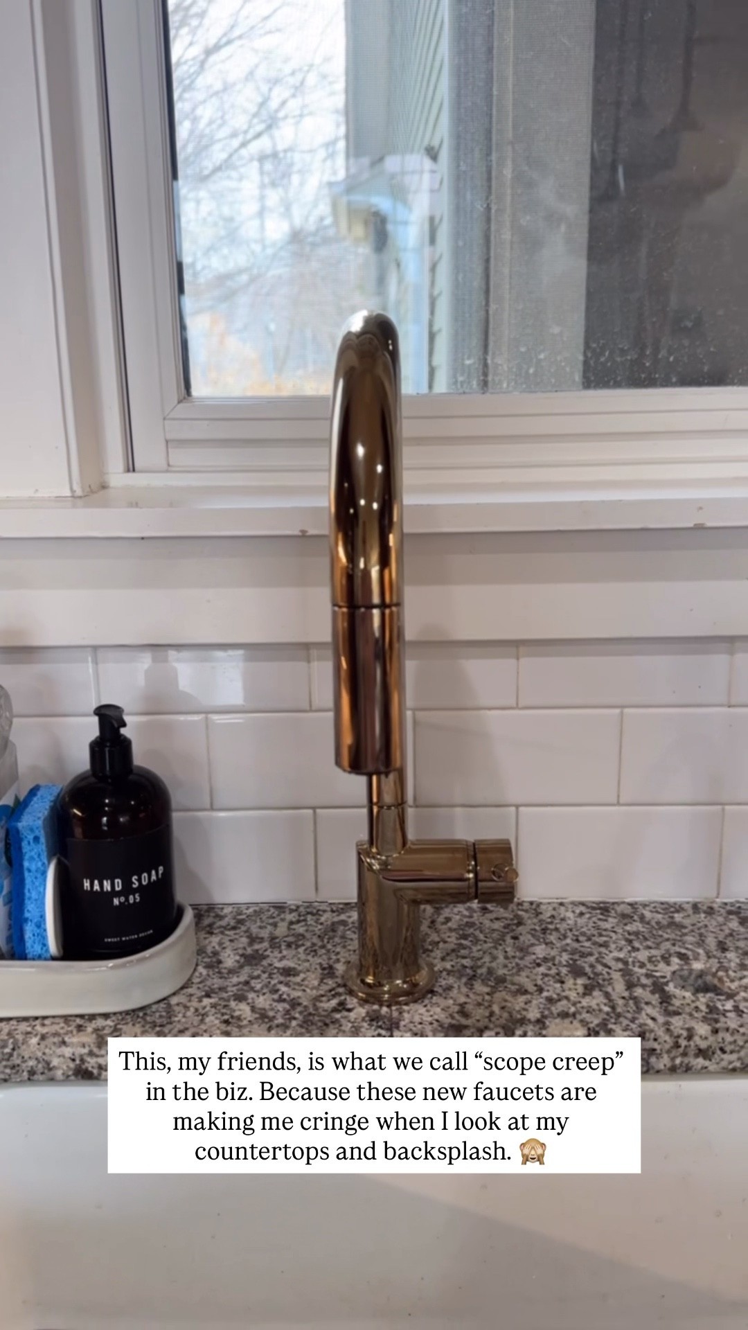 My new kitchen faucet and matching beverage faucet. Both are from Brizo and in polished gold. It’s safe to say I love them but now I need to update my countertops and backsplash. 🙈 @Wayfair 

#LTKHome