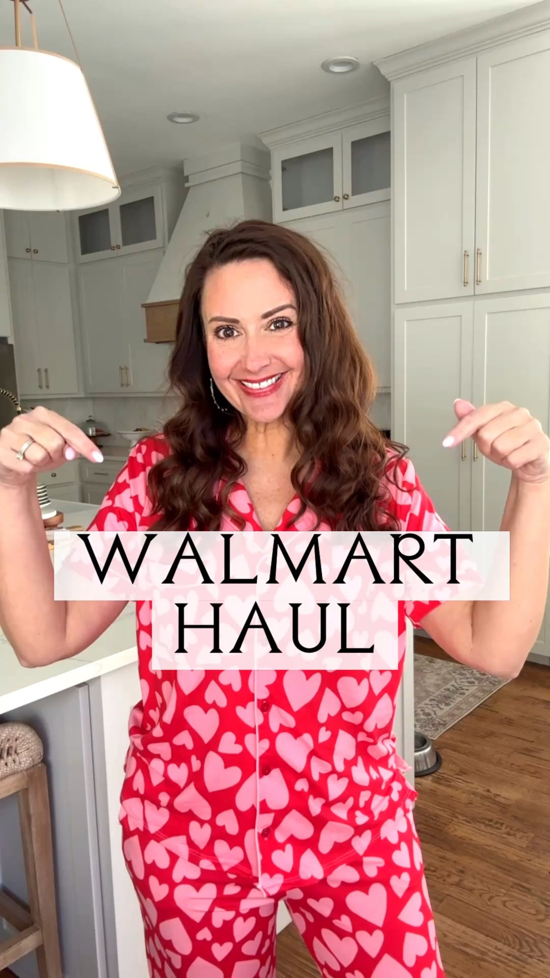 Walmart for the win! 
1. Always love the Joyspun pjs! There are several cute Vday patterns, plus shorts if you prefer! Wearing a medium.
2. These jackets!! Buttery soft, cinched waist, and leggings friendly. Wearing a medium.
3. The scalloped sports bra and leggings are Target! Such cute details! Wearing a small in the top, medium in the leggings!
4. Wearing a medium in both vests.
5. How cute is this sweatshirt?! Just $12. Sized up to an XL. 
6. This puffer is adorable and on sale for $14! Also comes in black. Wearing a medium. 
.


#LTKSeasonal #LTKSaleAlert #LTKOver40