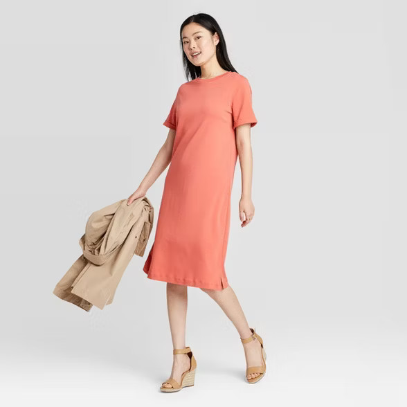 Women's Short Sleeve T-Shirt Dress - New Day™ | Target