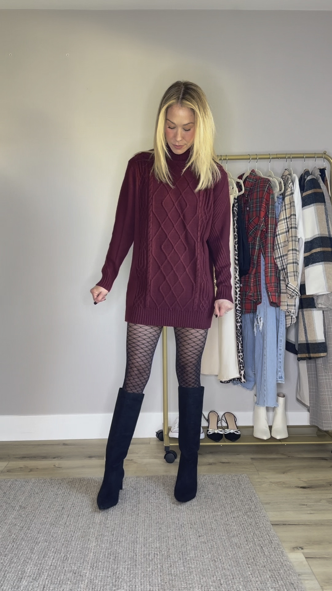 Christmas Party Vibes - Lewk 3 - A cozy sweater dress that’s chic enough for a party … that’s a win win if you ask me 💃🏼🎄✨

#holidayparty #partyoutfit #christmaspartyoutfit #holidaypartyoutfit #sweaterdress #sweaterandboots #cozychicoutfit #cozychicpartyoutfit

#LTKFindsUnder50 #LTKParties #LTKHoliday