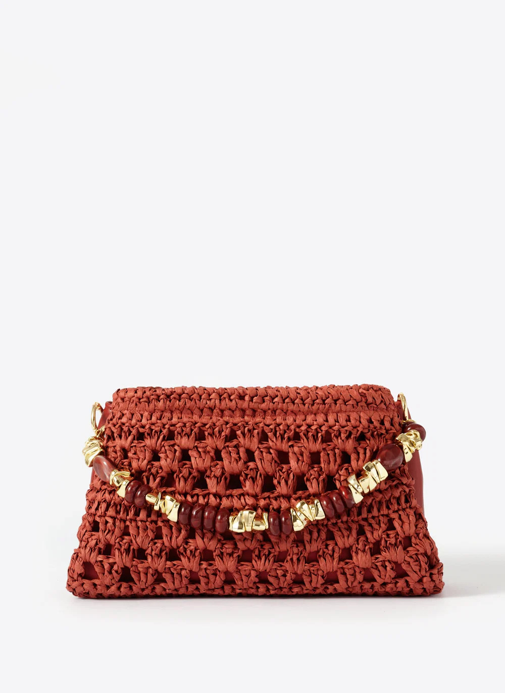 Sara Cream Woven Crossbody Bag | Mint Velvet