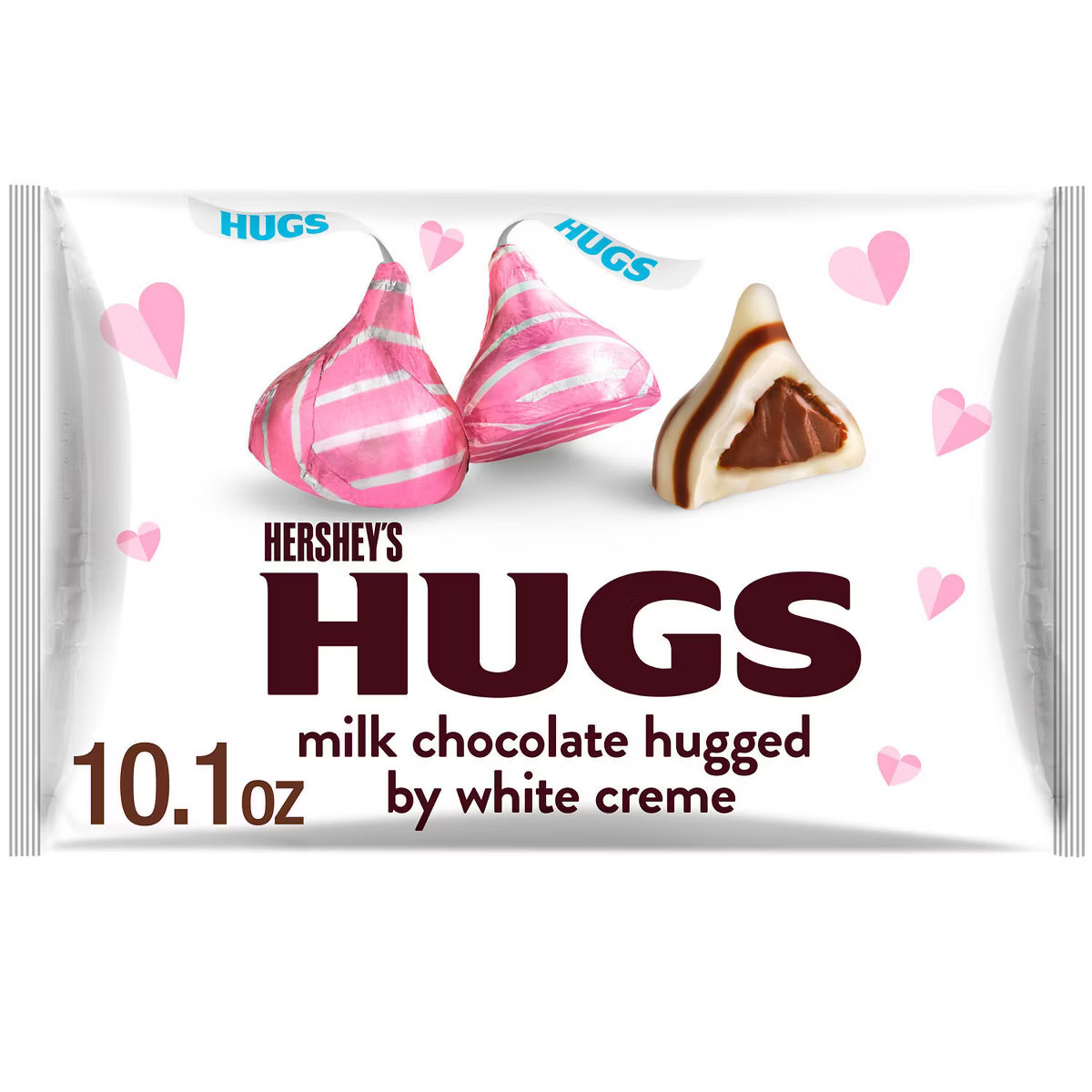 Hershey's Hugs Kisses Valentine's Day Candy - 10.1oz | Target