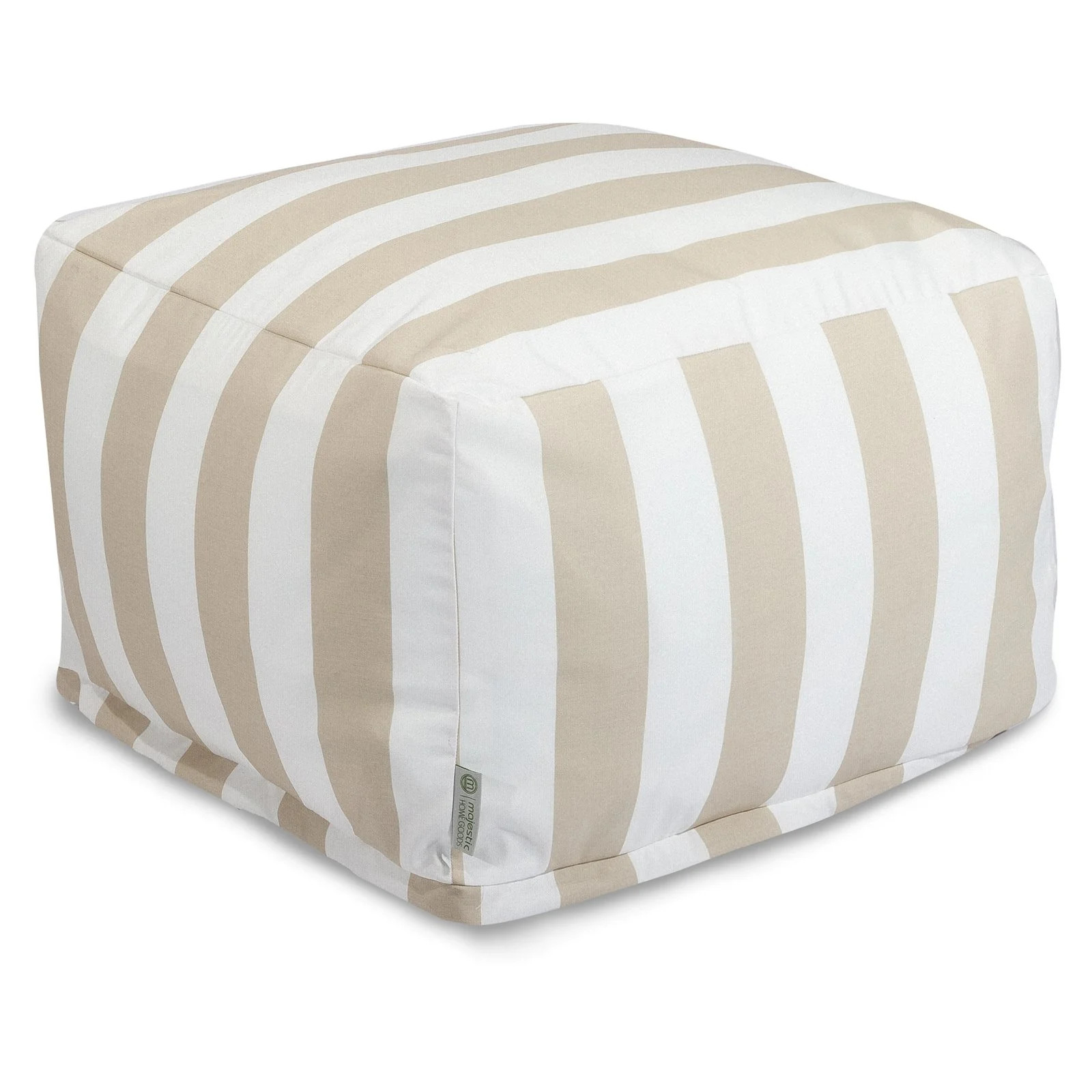 Majestic HomeMajestic Home Goods Vertical Stripe Indoor / Outdoor Fabric OttomanUSD$115.99(4.7)4.... | Walmart (US)