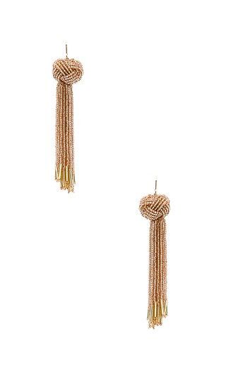 Vanessa Mooney x REVOLVE Darla Earrings in Champagne | Revolve Clothing