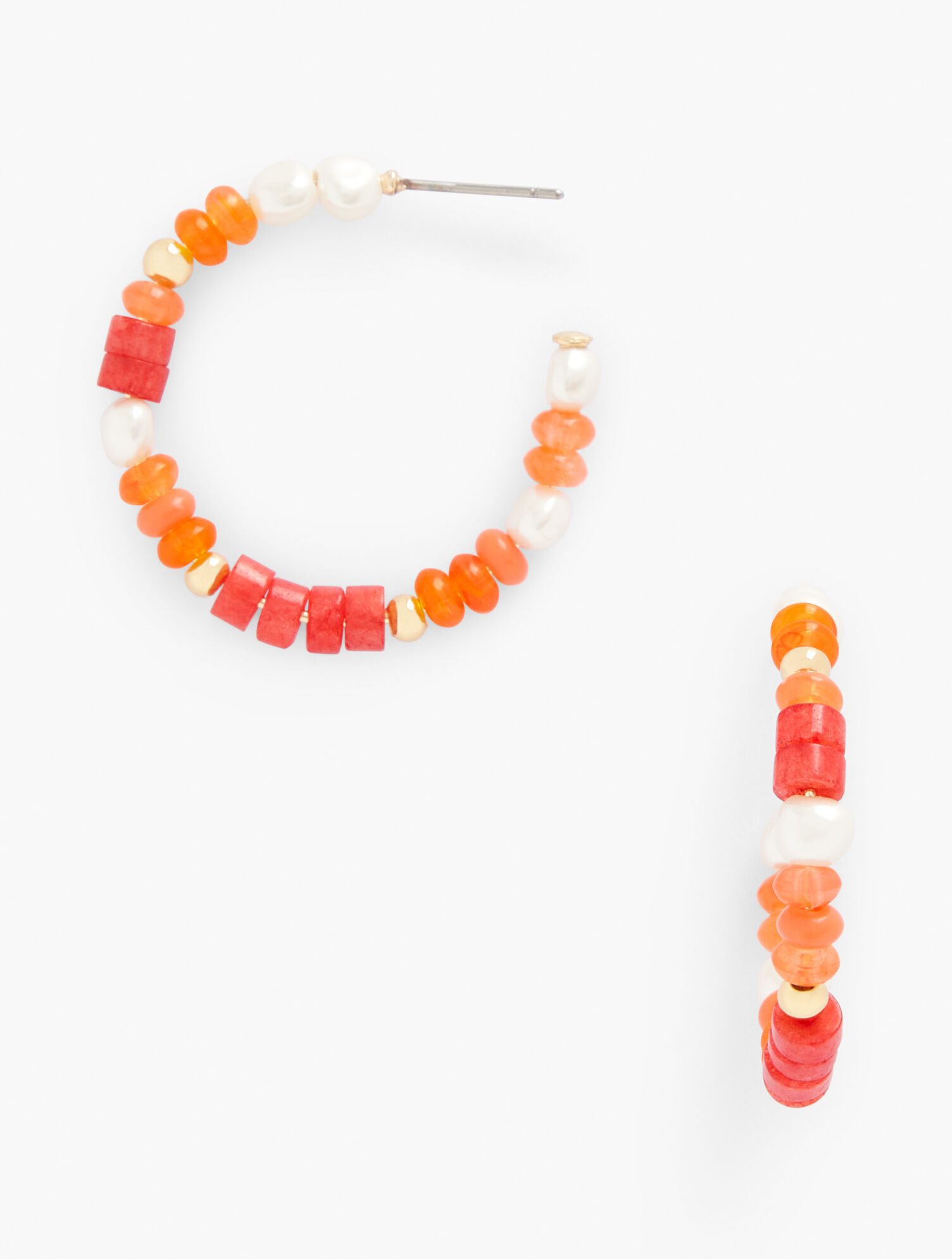 Maui Mix Hoop Earrings | Talbots