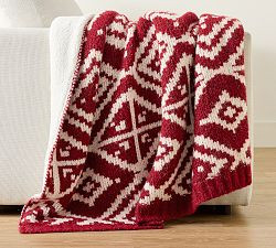 Modern Fair Isle Throw | Pottery Barn (US)