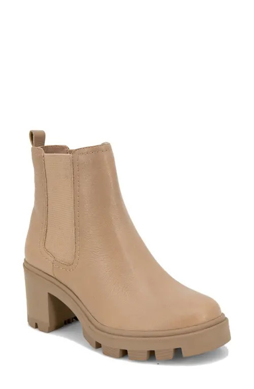 Splendid Marion Block Heel Chelsea Boot in Warm Sand at Nordstrom, Size 10 | Nordstrom