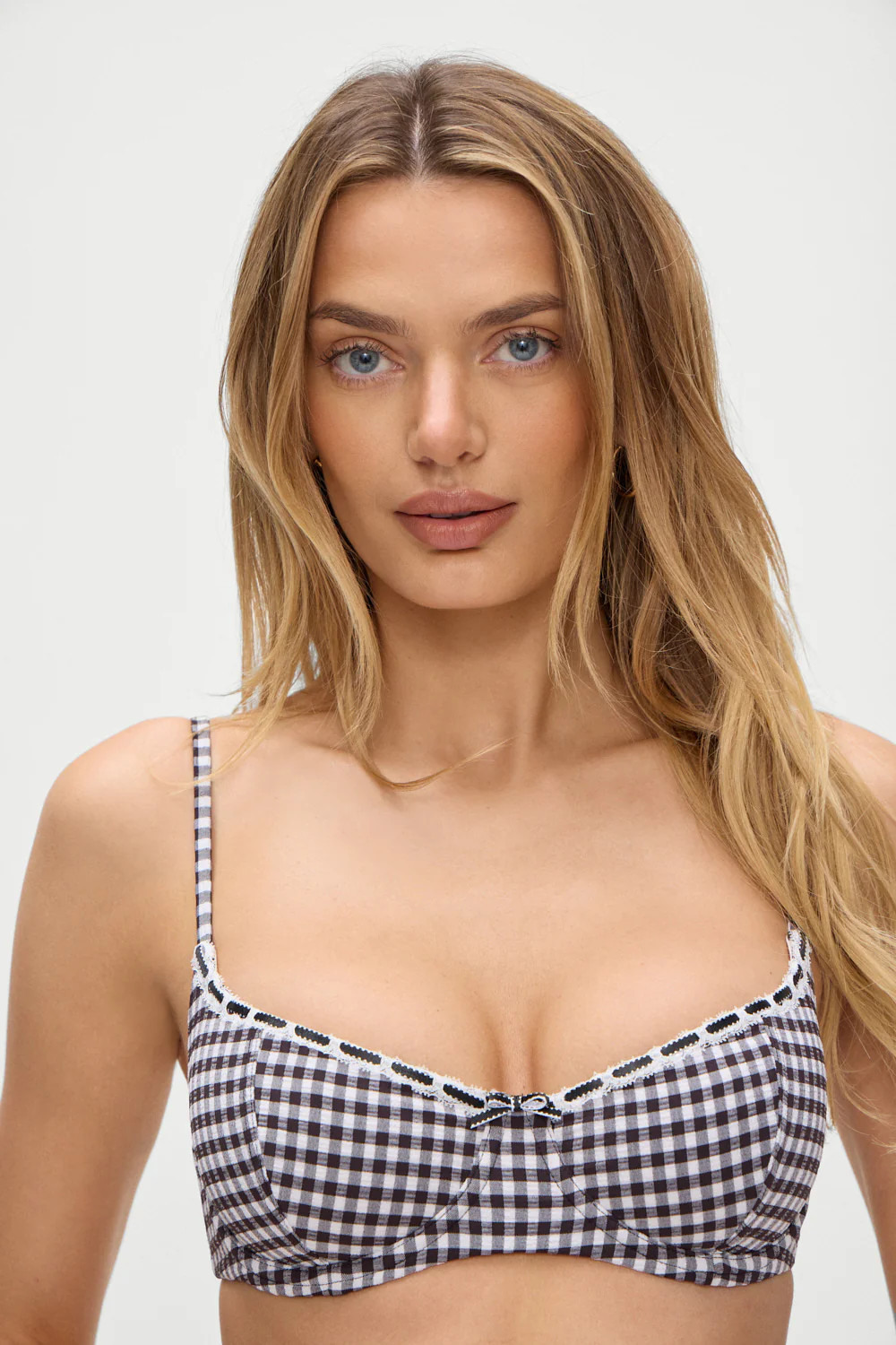 Cola Gingham Underwire Bikini Top | Frankies Bikinis