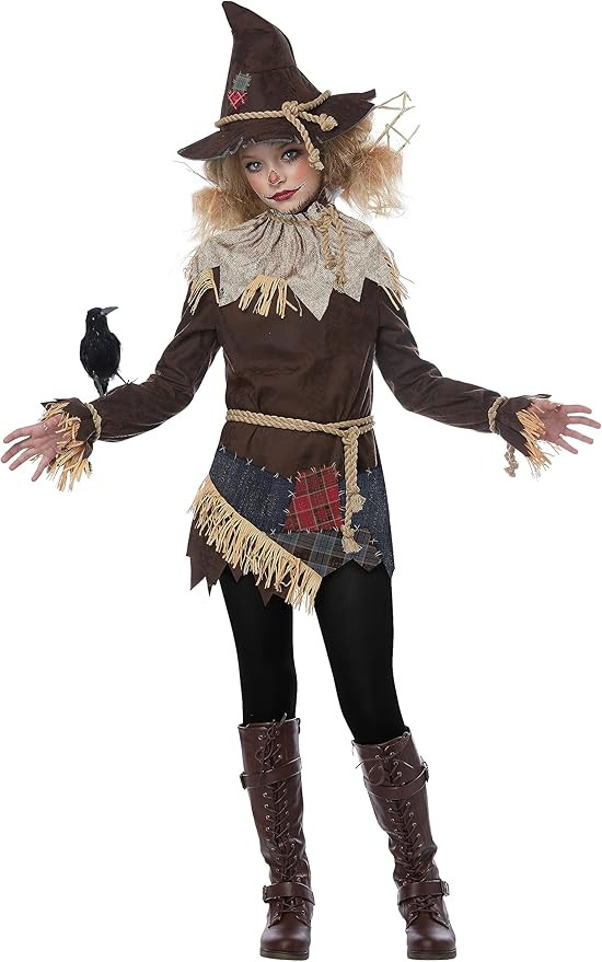 Creepy Scarecrow Costume for Girls | Amazon (US)