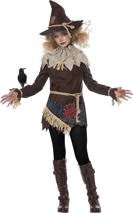 Creepy Scarecrow Costume for Girls | Amazon (US)