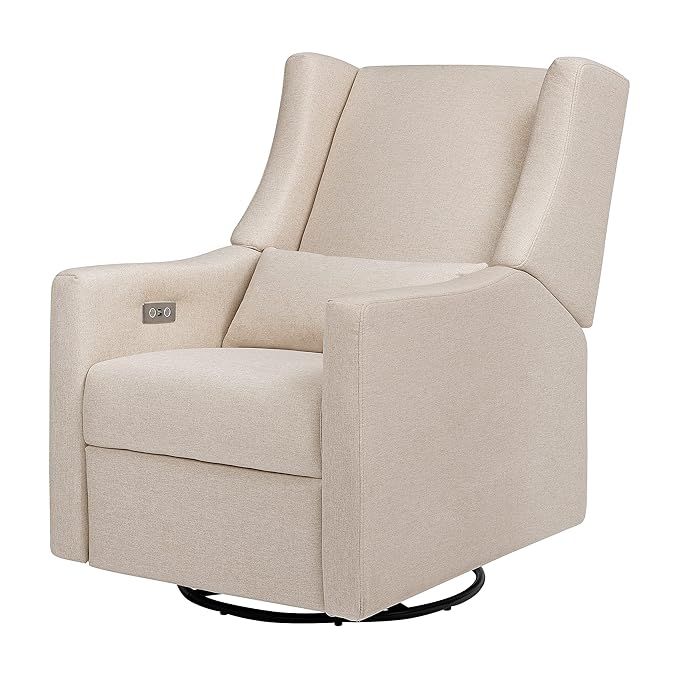 Babyletto Kiwi Electronic Power Recliner and Swivel Glider with USB Port in Performance Beach Eco... | Amazon (US)