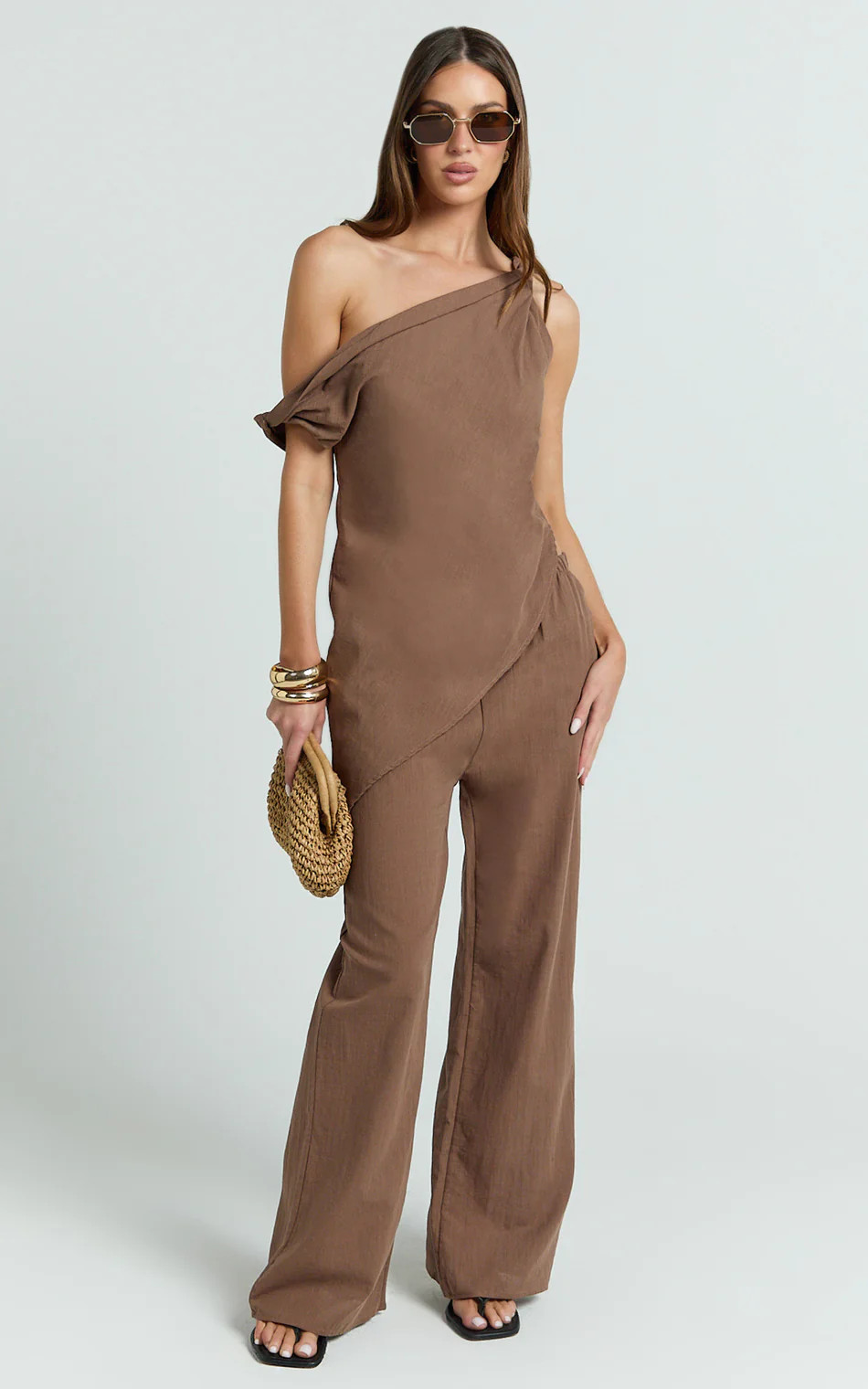 Annalie Two Piece Top and Pants Set | Showpo (ANZ)