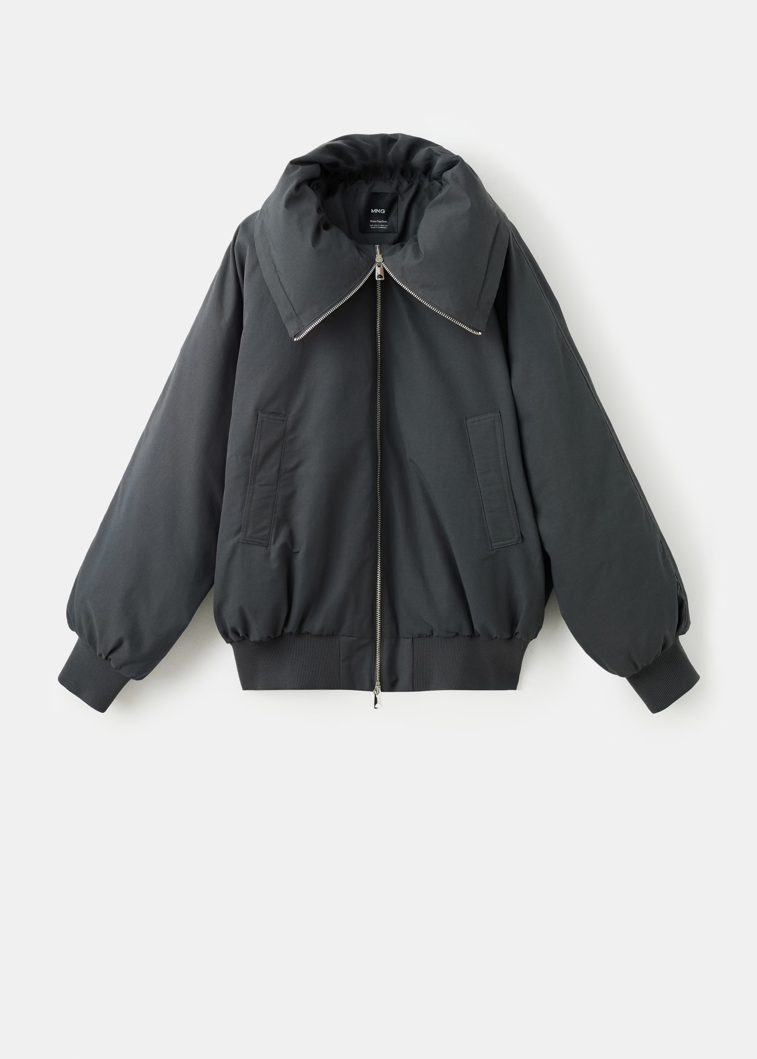 Funnel-neck bomber jacket | Mango (US/MX/AU)