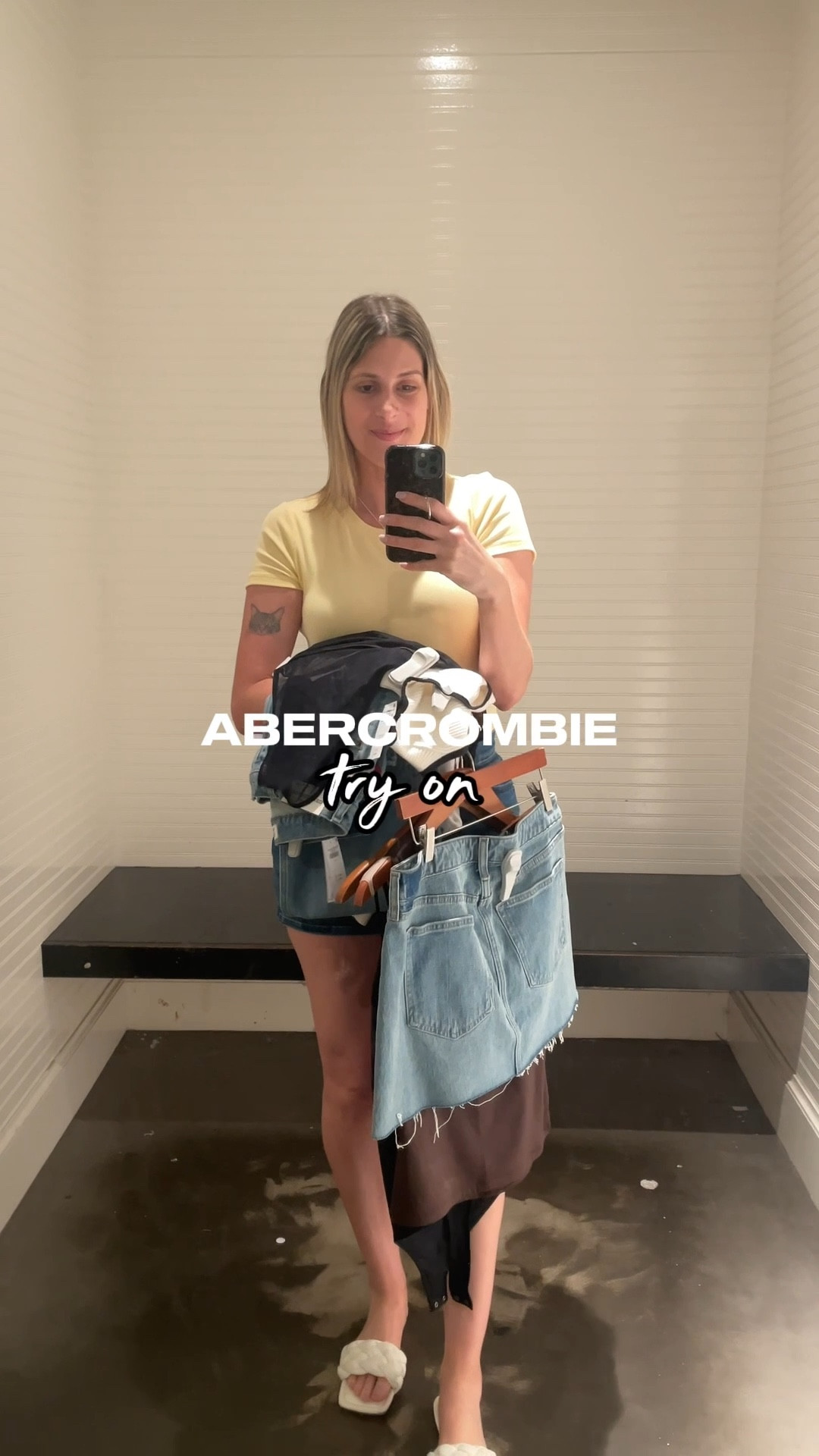 Abercrombie sale! 🤩
I have the brown top on backwards, that part is suppose to hang in the back 🤭
Medium in most tops, the knit tie top runs big so wearing a S, graphic tee is oversized so sized down to a XS.

abercrombie, abercrombie denim, abercrombie tops, summer tops, fall tops, fall outfits, denim outfit, casual outfit, fall transition


#LTKSaleAlert #LTKFindsUnder100 #LTKSeasonal