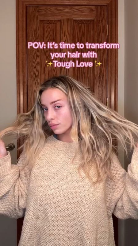 This is your sign to try the @NotYourMothers Tough Love Treatment and Leave-In Protector and watch your hair transform! 💕🪄
Seriously so impressed with these results and love that they are at an affordable price point! Use the links below to shop Tough Love at @Target ! #NYMpartner #healthyhairroutine #hairtok #hairroutine #hairhack 

#LTKbeauty #LTKstyletip #LTKfindsunder100