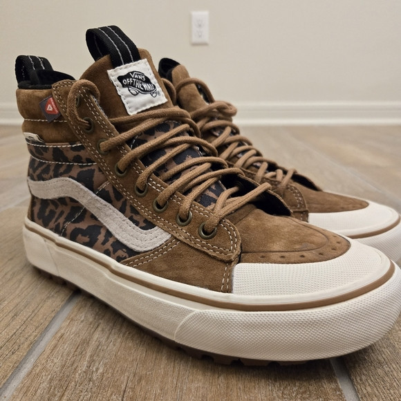 Vans Off The Wall HydroGuard 360 SK8-Hi MTE 2 Chipmunk/Leapord | Poshmark