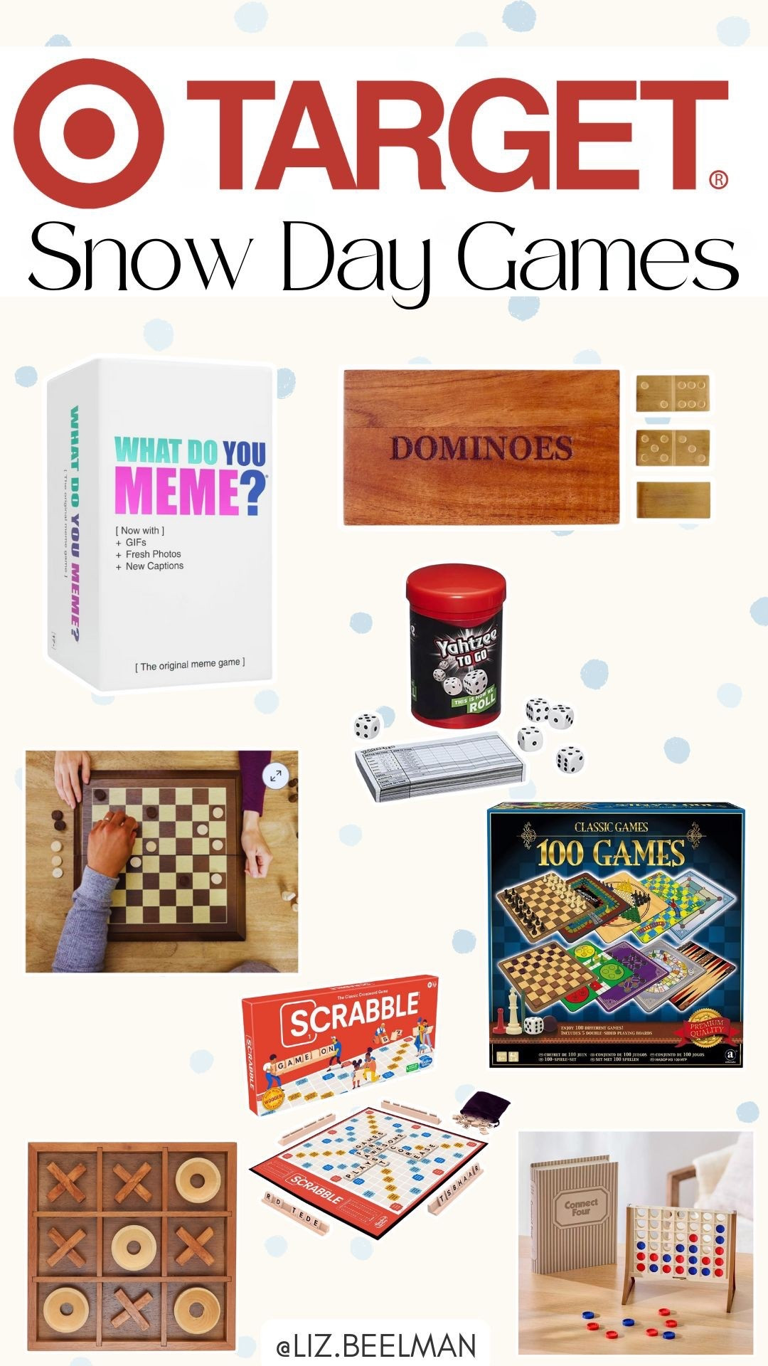 TARGET: Snow Day Games 