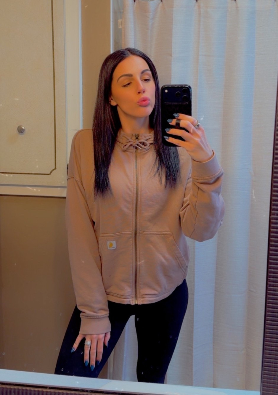 The cutest Carhartt zip up 

#LTKmomlife #LTKootd #LTKSeasonal