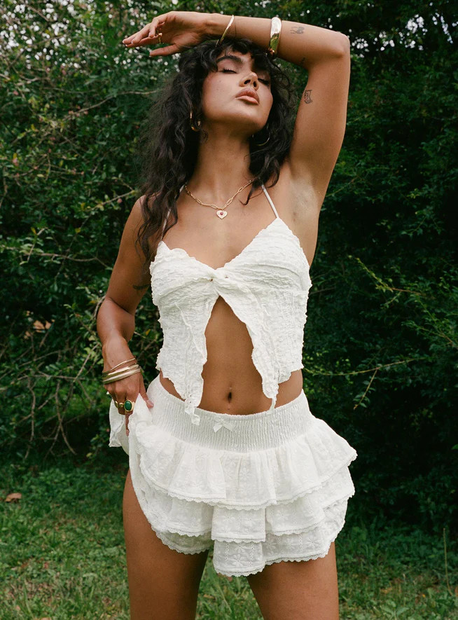 Ruru Skort White | Princess Polly US