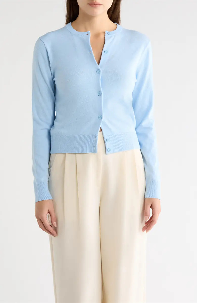 Crewneck Cardigan | Nordstrom Rack