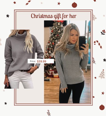 Amazon sweater 
Christmas gifts for her 

#LTKHoliday #LTKGiftGuide