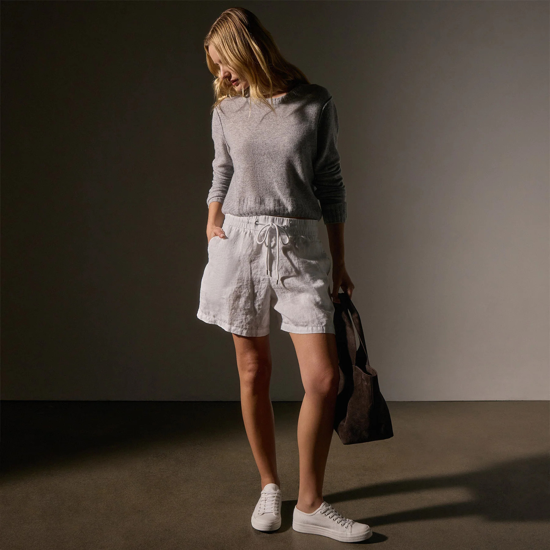 Relaxed Fit Linen Short | James Perse (US)