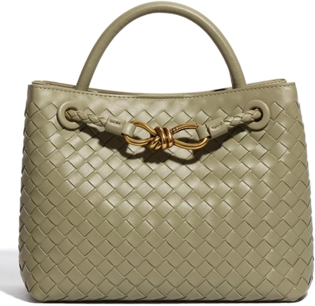 Ruofuna Woven Bag for Women Small Tote Hobo Bags Fashion Woven Purse Trendy Shoulder Bag Crossbod... | Amazon (US)
