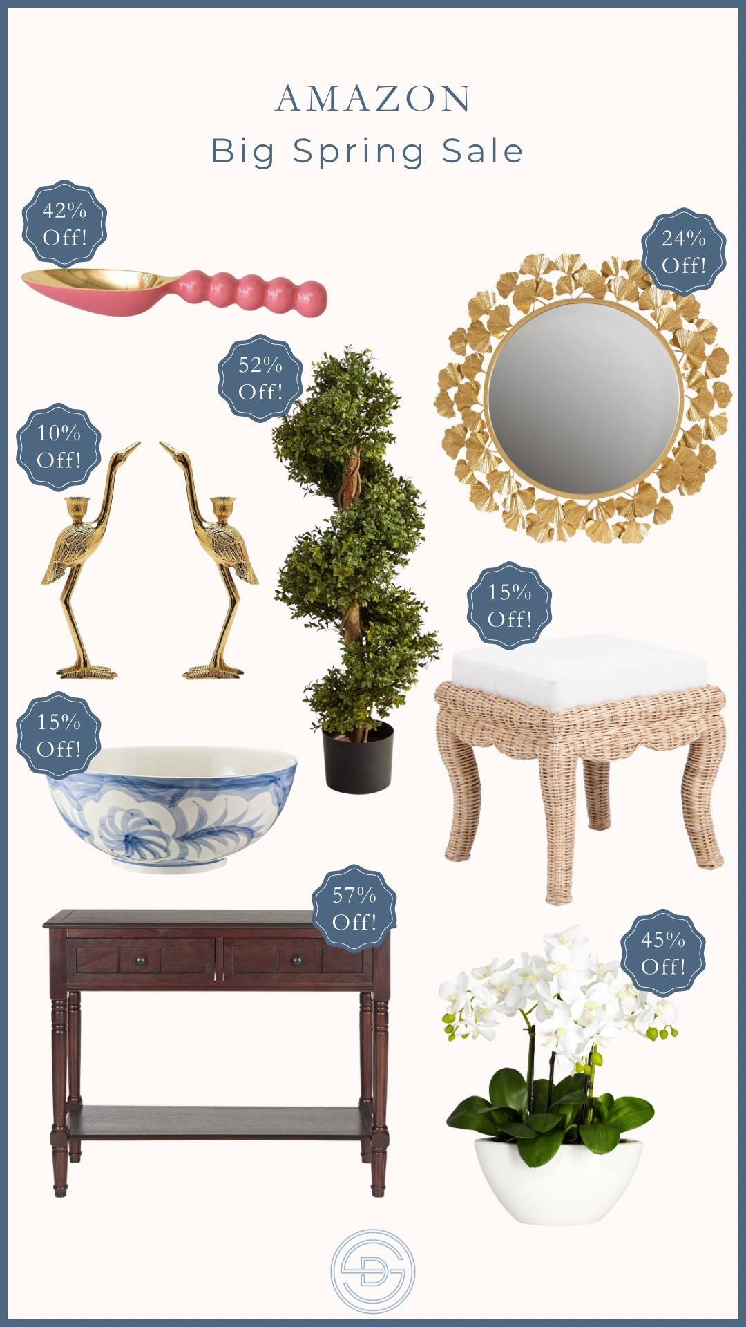 Amazon big spring sale! Shop the best home decor finds on sale! Grandmillennial home decor on sale. Traditional home decor on sale. Amazon home decor on sale  

@amazon #ad #founditonamazon 

#LTKSaleAlert #LTKHome