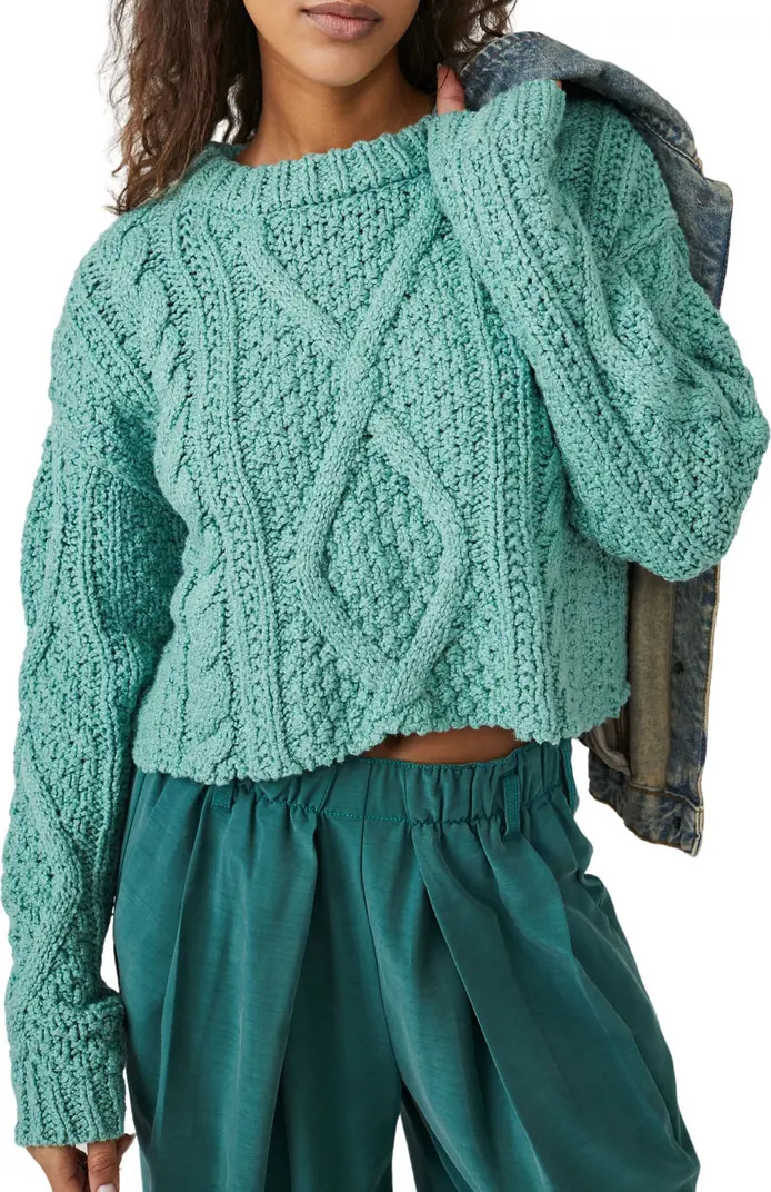 Cutting Edge Cotton Cable Sweater | Nordstrom