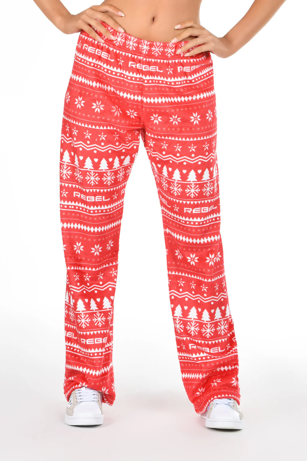 Holly Holiday Pant in Red | Rebel Athletic