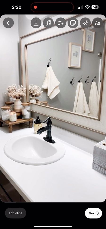Bathroom Refresh with items from Michaels!

#LTKFind #LTKhome #LTKunder50