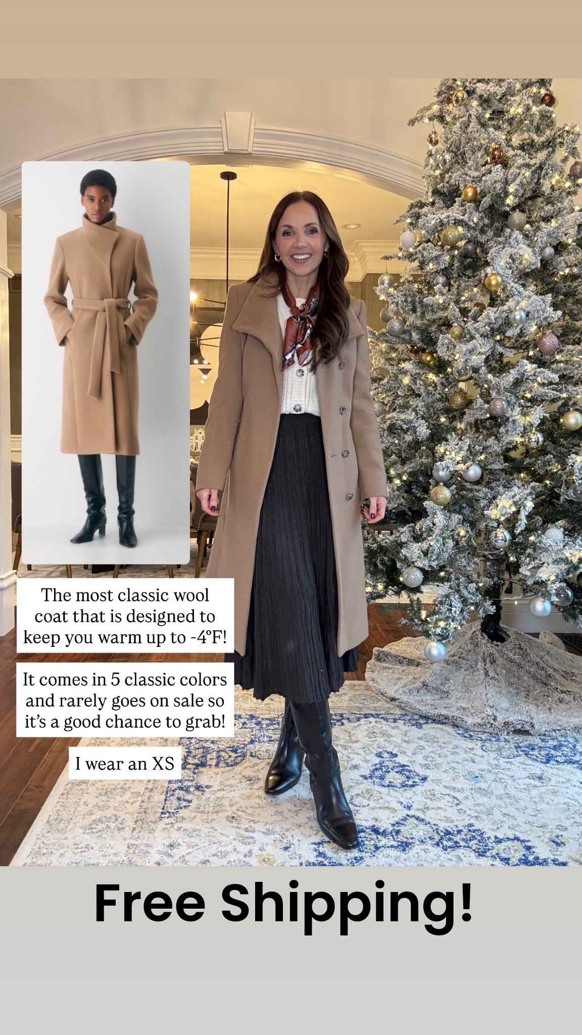 One of my favorite coats has free shipping! @artitzia has the highest quality! 

#LTKSeasonal