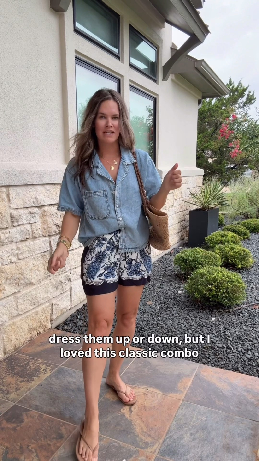 Love finding pieces that can be styled more than one way! These Walmart shorts look so cute with an oversized denim shirt

#LTKootd #LTKSeasonal