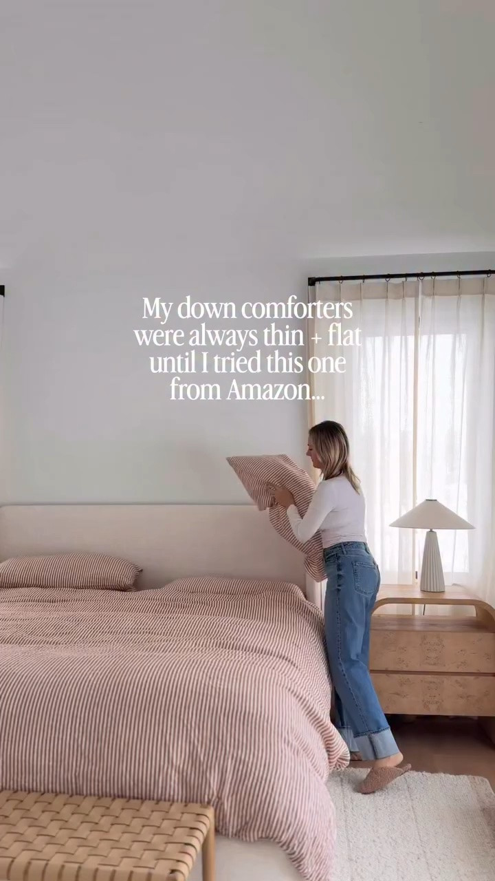 The best fully down comforter on Amazon!

#LTKHome #LTKSaleAlert