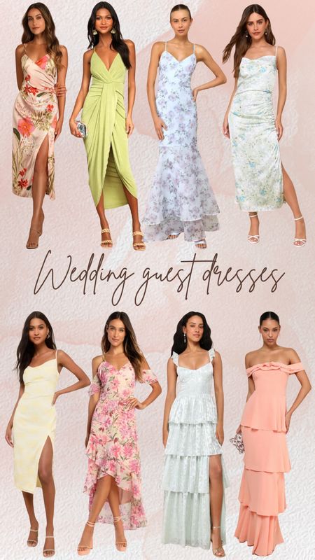 Wedding guest dresses! 
Code ONMYWAY for 20% off 

#lulus #wedding #weddingguest #dress 

#LTKwedding #LTKstyletip #LTKfindsunder100