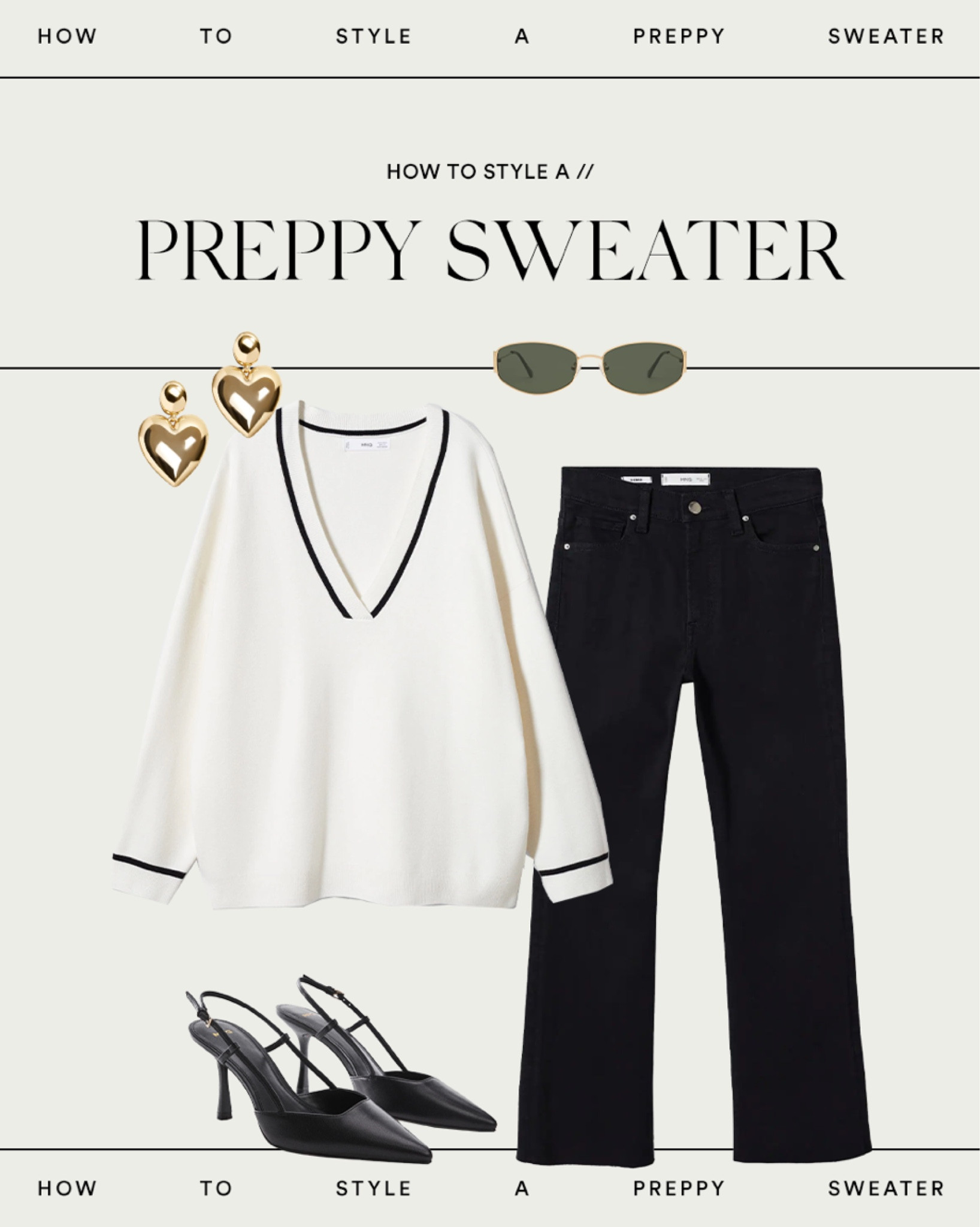 How to style a preppy sweater 

#LTKstyletip