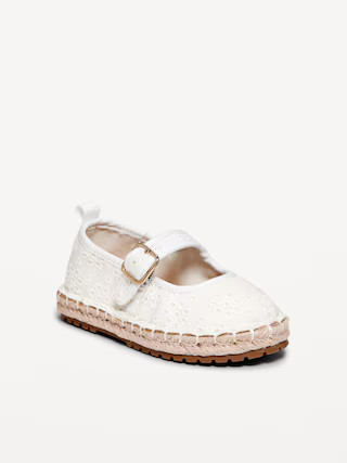 Espadrille Mary-Jane Flats for Toddler Girls | Old Navy (US)