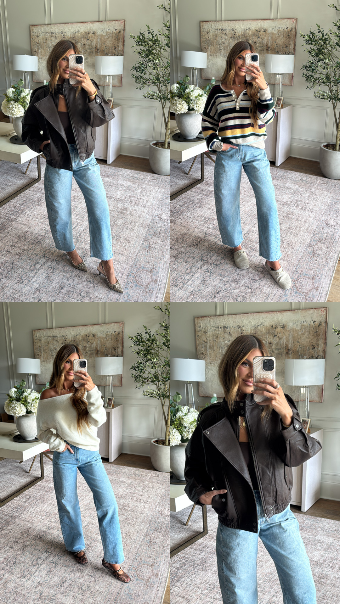 wearing a small in all tops and a 27 regular in denim!