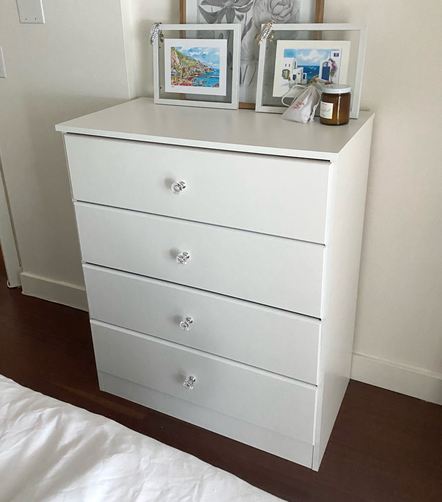 Amazon dresser perfect for any bedroom size! I love the white clean look and it was super easy to assemble! 

#LTKhome