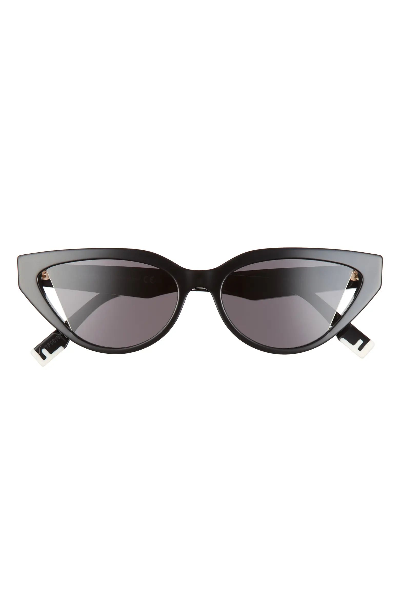 52mm Cutout Cat Eye Sunglasses | Nordstrom