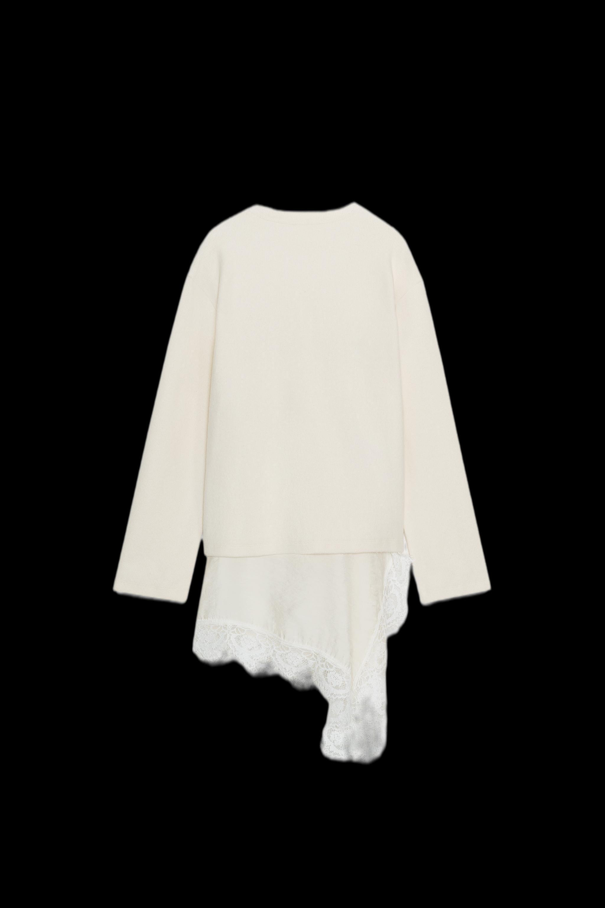 CONTRAST LINGERIE TOP | Zara UK