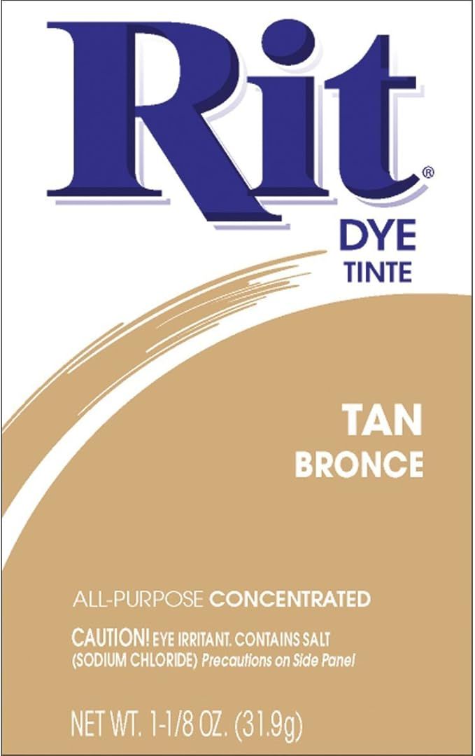 Rit Dye Powder-tan | Amazon (US)