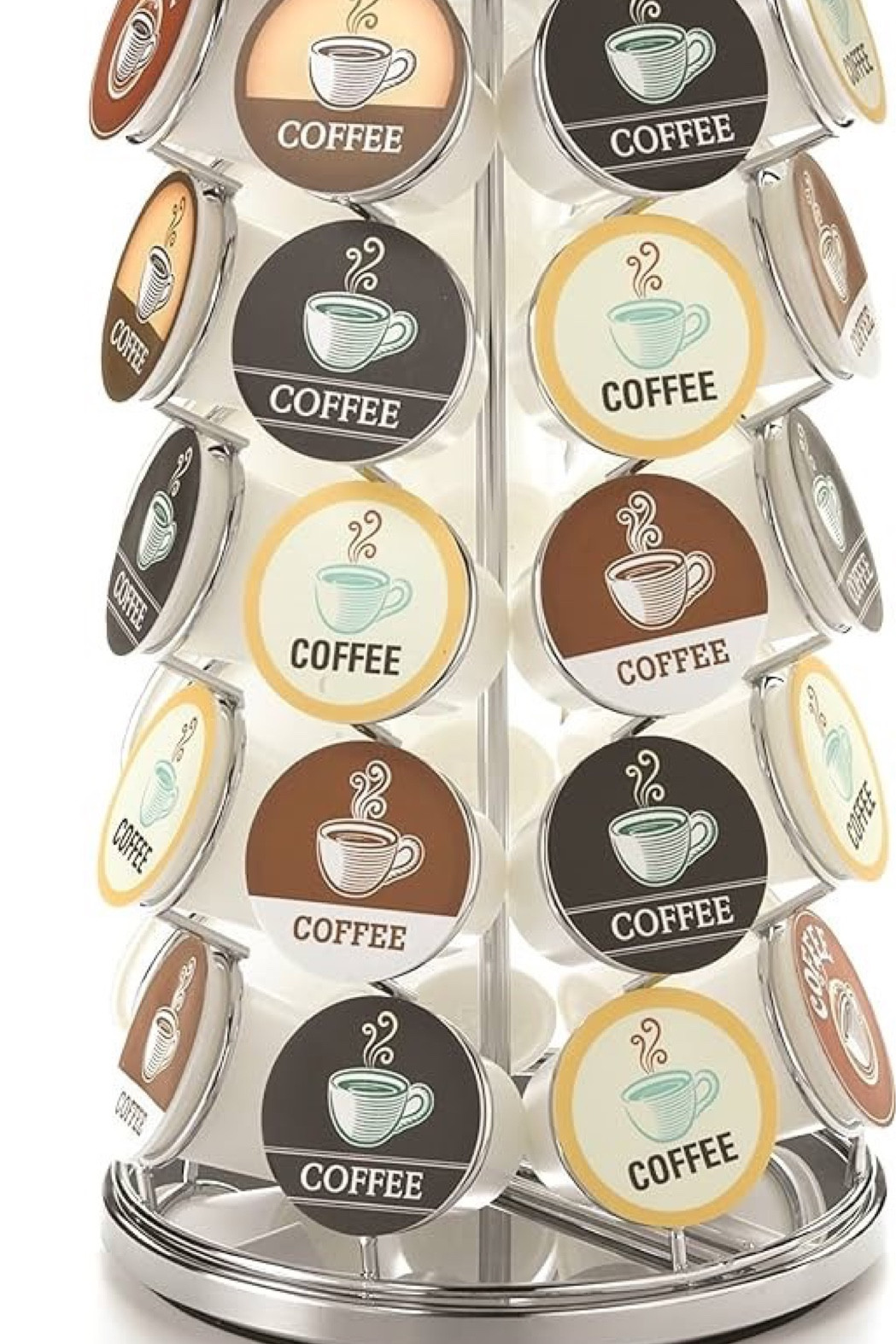 K Cups Coffee Holder Silver Carousel

#LTKhome