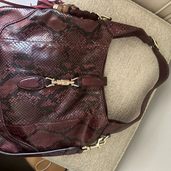 Gucci Jackie Python Handbag.  Never used | Poshmark