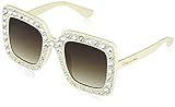 Circus by Sam Edelman CC439 Rocked Out UV Protective Crystal Square Sunglasses | Wear All-Year | Tre | Amazon (US)